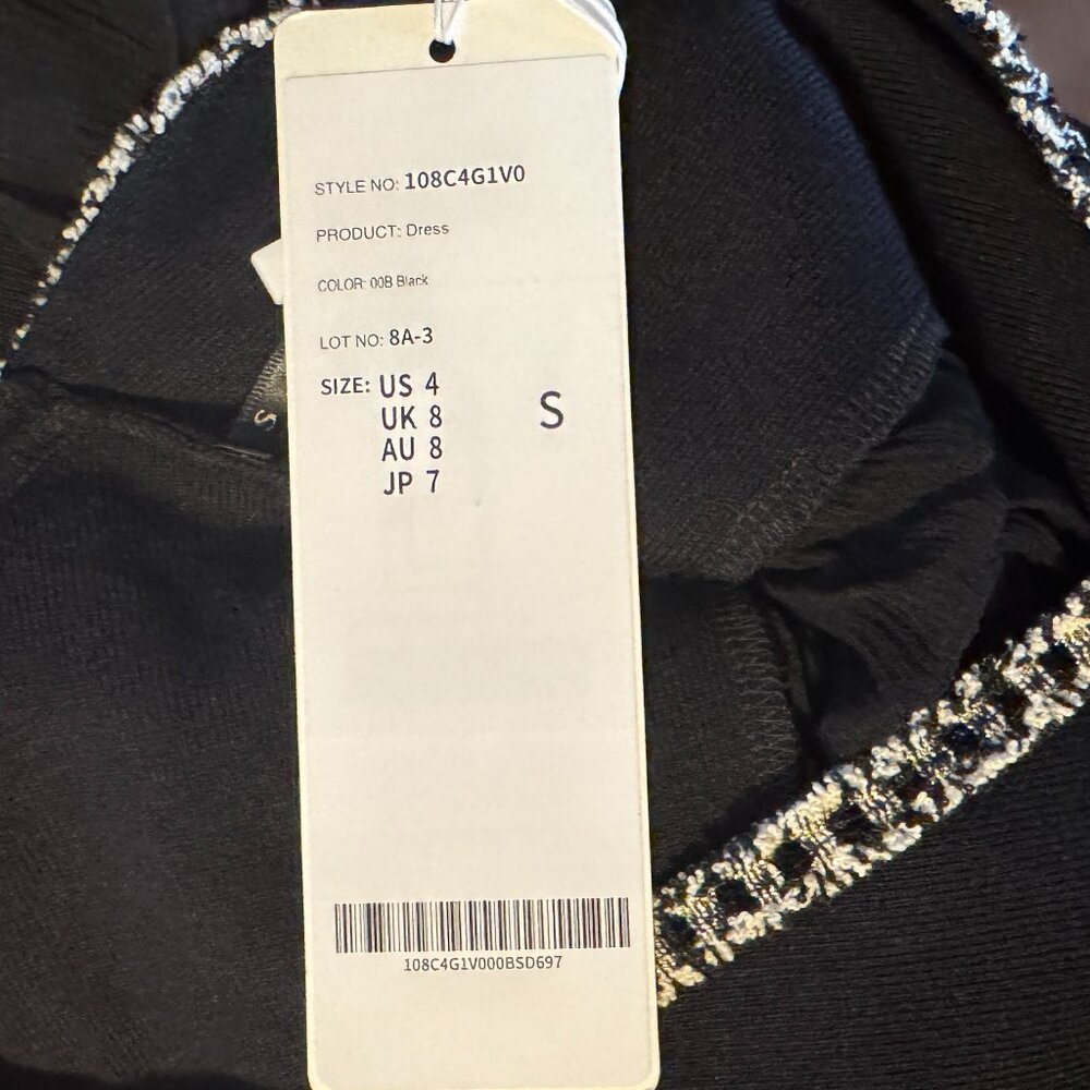 NWT (S/4)Formal Silk or Lace Long Sleeves V Neck Velvet Dresses - Picture 6 of 8